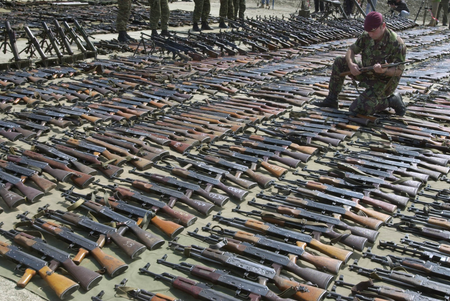 The focal point of the agreement revolves around the electronic tracking system for firearms seized within Mexico that are suspected to have originated from criminal syndicates. (Photo: Quartz