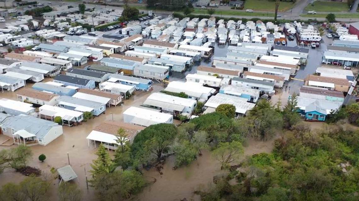 Harris County has allocated $7.7 million in funding to assist mobile home communities that are required to relocate to safer areas with lower flood risks. (Photo: San Luis Obispo Tribune)