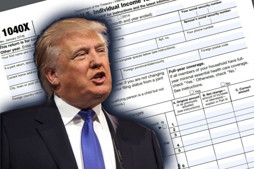 Trump's tax information